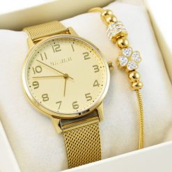 Zegarek Paul Lorens Zestaw damski zegarek ELNINO 11715B2-4D1 + bransoletka. Zegarki damskie Paul Lorens. Za 259.90 zł.