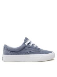 Polo Ralph Lauren Tenisówki 804907203003 Niebieski. Niebieskie trampki i tenisówki damskie Polo Ralph Lauren, bez wzorów, z materiału, bez zapięcia. Za 469.99 zł.