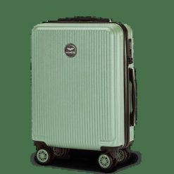 Walizka kabinowa Wings PC African Eagle 2.0 20" Army Green. Zielone walizki damskie Wings, bez wzorów, z materiału. Za 199.90 zł.