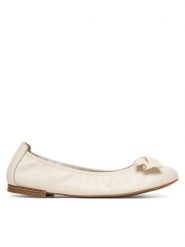 Caprice Baleriny 9-22111-46 Beżowy. Brązowe balerinki damskie Caprice, bez wzorów, ze skóry, bez obcasa, bez zapięcia. Za 257.99 zł.