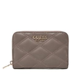 Portfel Guess. Brązowe portfele damskie Guess. Za 149.99 zł.
