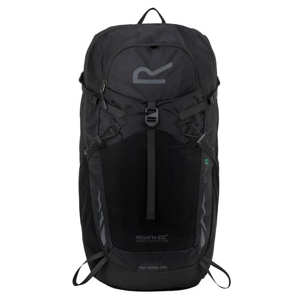 Plecak Blackfell IV 35L. Czarne plecaki damskie Regatta, bez wzorów, z materiału. Za 440.99 zł.