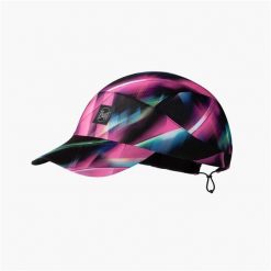 Czapka z daszkiem BUFF PACK SPEED CAP SINGY MULTI. Żółte czapki damskie Buff, na lato, bez wzorów, z elastanu, sportowe. Za 119.99 zł.