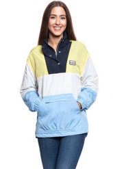 DAMSKA KURTKA PRZEJŚCIOWA LEE WINDBREAKER ECRU L56AYOLO 112113016. Białe kurtki damskie Lee, l, bez wzorów, bez kaptura. W wyprzedaży za 99.99 zł.