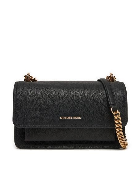 MICHAEL Michael Kors Torebka 30T4GC7L3T Czarny. Czarne torebki do ręki damskie MICHAEL Michael Kors, bez wzorów, ze skóry, bez dodatków. Za 679.99 zł.