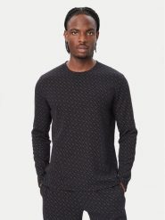 BOSS Bluzka piżamowa 50571392 Czarny Regular Fit. Czarne piżamy męskie Boss, m, bez wzorów, bez kołnierzyka, bez ramiączek. Za 299.99 zł.
