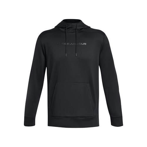Bluzy sportowa męska Under Armour Fleece Graphic Hd. Czarne bluzy sportowe męskie Under Armour, m, bez wzorów, z kapturem. Za 396.00 zł.