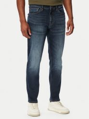 BOSS Jeansy 50566088 Granatowy Regular Fit. Niebieskie jeansy męskie Boss, z bawełny. Za 629.99 zł.
