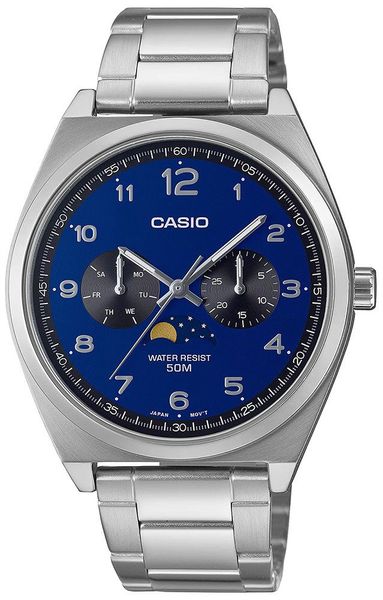 ZEGAREK MĘSKI CASIO MTP-M300D-2A (zd266b) + BOX. Zegarki męskie Casio, bez wzorów. Za 423.99 zł.