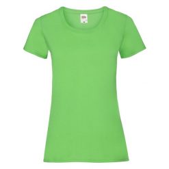 Koszulka Damska Valueweight. Niebieskie bluzki damskie fruit of the loom, xl, bez wzorów, sportowe, bez kołnierzyka, bez ramiączek. Za 45.99 zł.