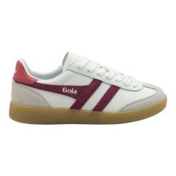 Baskets Femme Baskets Gola CLB744 Blanc Gola. Białe obuwie sportowe damskie Gola, bez wzorów, bez zapięcia. Za 425.50 zł.