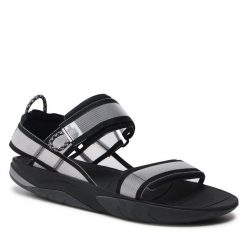 Sandały The North Face. Szare buty zimowe męskie The North Face, bez wzorów, sportowe, bez zapięcia. Za 199.99 zł.