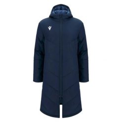 Parka z kapturem Macron Bench Northland. Niebieskie parki męskie Macron, xl, bez wzorów, z polaru, bez kołnierzyka, z kapturem. Za 680.50 zł.