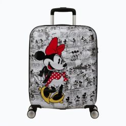 Walizka podróżna American Tourister Disney Wavebreaker 36. Białe walizki męskie American Tourister, bez wzorów, z materiału. Za 605.75 zł.