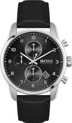 Zegarek Hugo Boss ZEGAREK MĘSKI HUGO BOSS Skymaster 1513782 (zh056a). Zegarki męskie Hugo Boss, bez wzorów. Za 640.00 zł.