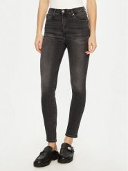 Calvin Klein Jeans Jeansy J20J224493 Czarny Skinny Fit. Czarne jeansy damskie Calvin Klein Jeans, bez wzorów, z bawełny. Za 269.99 zł.
