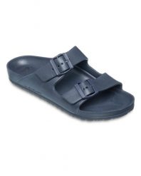Sandały dla Mężczyzn EMBARK Niebieski. Niebieskie sandały męskie Quiksilver, bez wzorów, z materiału, bez zapięcia. Za 149.99 zł.