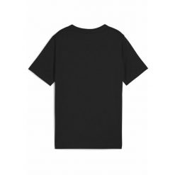 Młodzieżowa koszulka PUMA Class z grafiką PUMA Black. Czarna bluzki damskie Puma, m, bez wzorów, z gumy, młodzieżowe, bez kołnierzyka, bez ramiączek. Za 89.00 zł.