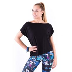 Bluza na fitness damska 2skin SENSUAL BLACK. Czarne bluzy damskie 2SkIN, uniwersalny, bez wzorów, z elastanu, bez ramiączek, bez kaptura. Za 89.00 zł.