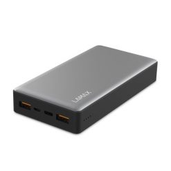 Powerbank 20000 mAh Fast Charge. Czarne powerbanki Lamax. Za 159.99 zł.