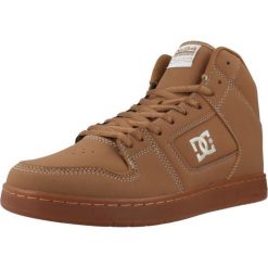 Buty DC MANTECA 4 HI LX Jasnobrązowy. Brązowe buty zimowe męskie DC Shoes, bez wzorów, ze skóry, bez obcasa, bez zapięcia. Za 307.99 zł.