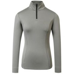 Damska koszula jeździecka z długim rękawem Covalliero. Szare koszule damskie COVALLIERO, l, bez wzorów, z materiału, eleganckie, bez kołnierzyka, bez ramiączek. Za 241.50 zł.