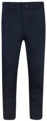 Spodnie Męskie Chinos z Elastanem, Zwężana Nogawka -QUICKSIDE - Ciemy Granat. Eleganckie spodnie męskie Quickside, bez wzorów, z elastanu. Za 199.00 zł.
