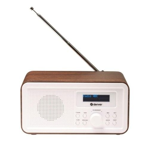 Radio DAB+/FM Denver DAB-30DW dark wood. Radia Denver. Za 183.99 zł.