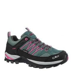 Cmp Buty Rigel Low Wp 3Q54456-60Et. Czarne obuwie trekkingowe damskie CMP, z materiału, bez zapięcia. Za 349.99 zł.