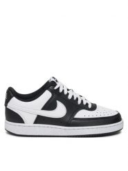 NIKE COURT VISION LO NN Sneakersy damskie. Czarne obuwie sportowe damskie Nike, bez wzorów, z materiału, bez zapięcia, nike air max. Za 299.99 zł.