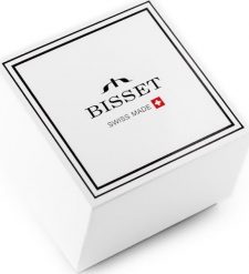 Zegarek ZEGAREK DAMSKI BISSET BSBF30 (zb578t) - SZAFIROWE SZKŁO. Niebieskie zegarki damskie NoName, szklane. Za 329.00 zł.