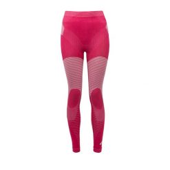 Legginsy termiczne Damskie BERGSON Vigour. Czerwone bielizna sportowa damska Bergson, bez wzorów. W wyprzedaży za 109.00 zł.