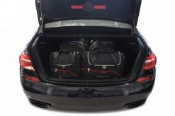 Torby Do Bagażnika Bmw 7 2015-2022 4Szt Kjust. Czarne torby podróżne damskie KJUST, bez wzorów, z kauczuku. Za 1,242.00 zł.