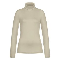 Damski sweter z golfem ELT Madisson. Szare swetry nierozpinane damskie ELT, na zimę, bez wzorów, bez kołnierzyka, bez ramiączek. Za 174.00 zł.