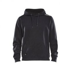 Bluza sportowa męska Craft Community. Czarne bluzy sportowe męskie Craft, m, bez wzorów, z kapturem, na fitness i siłownię. Za 297.00 zł.