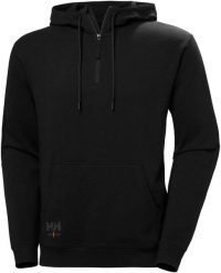 Helly Hansen Sweater HELLY HANSEN Essential 1/4 Zip, black 2XL. Czarne bluzy męskie Helly Hansen, m, bez wzorów, bez ramiączek, bez kaptura. Za 175.32 zł.