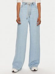 Munthe Jeansy Obey 242140524206 Niebieski Wide Leg. Niebieskie jeansy damskie Munthe, bez wzorów, z jeansu. Za 579.99 zł.
