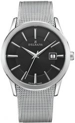 Zegarek męski Delbana 41701.626.6.031 srebrny. Szare zegarki męskie DELBANA, bez wzorów, srebrne. Za 1,039.00 zł.