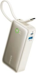 Powerbank Anker Nano - 10000 mAh - 30 Watt - 3 A - 2 Ausgabeanschlussstellen (USB-C, USB) - Shell White. Białe powerbanki Anker. Za 327.78 zł.