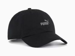 Czapka Z Daszkiem ESS Elevated. Czarne czapki damskie Puma, bez wzorów, z bawełny. Za 66.99 zł.