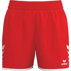Szorty bez podszewki damskie Erima Wings. Czerwone szorty damskie Erima, bez wzorów, z materiału. Za 123.50 zł.