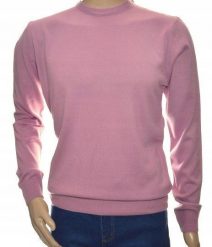Sweter męski z kaszmiru i wełny merynosów kaszmirowy 2XL XXL wrzosowy 162. Fioletowe swetry męskie Giovane Ricco, m, bez wzorów, z kaszmiru, bez kołnierzyka, bez ramiączek. Za 139.99 zł.