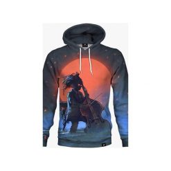 Dark Soul hoodie. Bluzy męskie Mars from venus, m, bez wzorów, bez kaptura. Za 173.40 zł.
