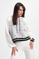 Sweter damski z kapturem LIU JO. Swetry nierozpinane damskie Liu Jo, xs, bez wzorów, bez kołnierzyka, bez ramiączek. W wyprzedaży za 531.30 zł.