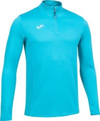Bluza męska Joma Running Night fluor turkus 102241.010 L. Bluzy męskie Joma, l, bez wzorów, bez ramiączek, bez kaptura. Za 210.28 zł.