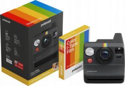 Polaroid Now Gen 3 Black bundle with Color Film (8 photos). Aparaty kompaktowe POLAROID. Za 535.00 zł.