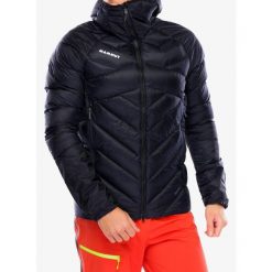 Kurtka puchowa męska Mammut Taiss IN Hooded Jacket. Czarne kurtki męskie Mammut, m, bez wzorów, z puchu, sportowe, bez kaptura. Za 1,874.95 zł.