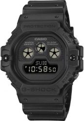 Zegarek sportowy Casio Męski 51 mm G-Shock (DW-5900UBB-1). Zegarki męskie Casio, bez wzorów. Za 441.99 zł.