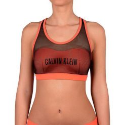 Calvin Klein Strój kąpielowy biustonosz sportowy Bralette KW0KW00236 Hot Coral (rozmiar L). Bielizna sportowa damska Calvin Klein, bez wzorów. W wyprzedaży za 136.00 zł.