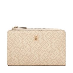 Portfel Tommy Hilfiger. Brązowe portfele damskie Tommy Hilfiger. Za 329.99 zł.